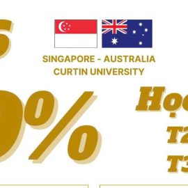 🎓 CURTIN SINGAPORE | Học bổng 50% học phí (2026)